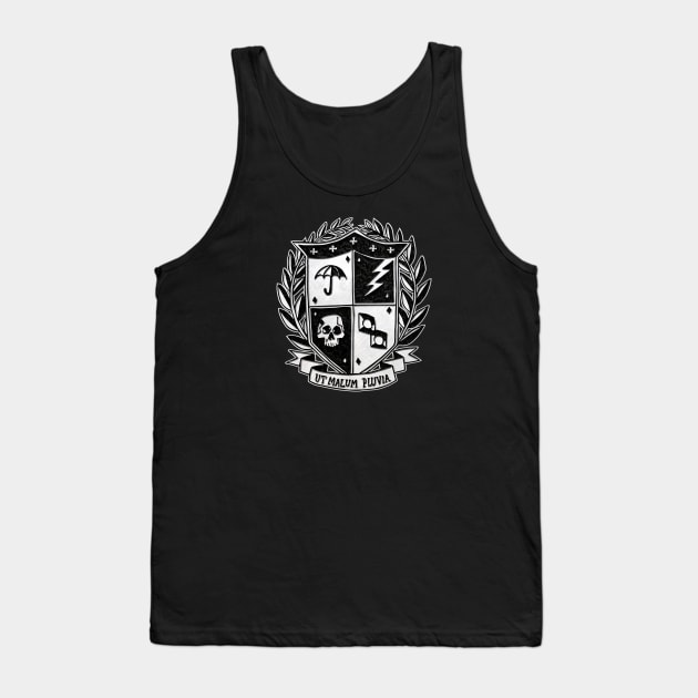 Umbrella Academy Crest (Variant) Tank Top by huckblade